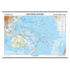 Austrálie a Oceánie - školní nástěnná zeměpisná mapa 1:13 mil./136x96 cm