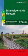 Šlesvicko-Holštýnsko - Hamburk 1:150 000 / mapa ulic a volného času