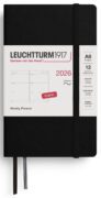 Weekly Planner 2026 Pocket (A6) Black
