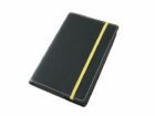 Kožený obal na diář Moleskine S 14 x 9 cm - kůže černá hladká