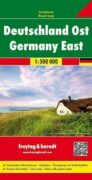 AK 0222 Německo východ 1:500 000 / automapa + mapa volného času