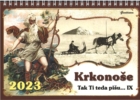 Stolní kalendář Krkonoše 2023 - Tak ti teda pišu ... IX.