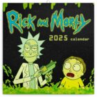 Kalendář 2025 poznámkový: Rick a Morty, 30 × 30 cm