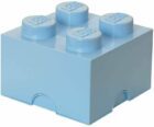 Úložný box LEGO 4 - světle modrý