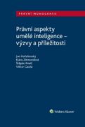 Právní aspekty umělé inteligence - výzvy a příležitosti (e-kniha)