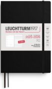 Weekly Planner & Notebook 2026 Medium (A5) 18 Months Black