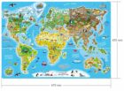 Puzzle - Mapa světa 160 ks – AN