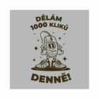 Pánské tričko - Dělám 1000 kliků denně, vel. XL