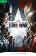 Pearson English Readers: Level 3 Marvel Captain America Civil War + Code