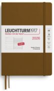 Weekly Planner & Notebook 2026 Medium (A5) Spice Brown