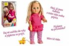 Panenka Sofinka s pejskem chodící a česky mluvící plast 42 cm / na baterie se zvukem v krabici