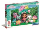 Clementoni Puzzle Gábinin kouzelný domek - Na zahradě maxi 24 dílků