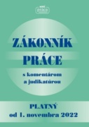 Zákonník práce - platný od 1. novembra 2022