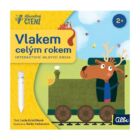 Albi kniha Leporelo Vlakem celým rokem Kouzelné čtení