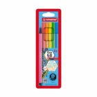 Fixa STABILO Pen 68 sada 6 ks neonová