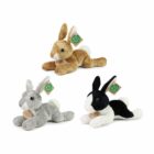 Plyšový králík ležící 18 cm ECO-FRIENDLY