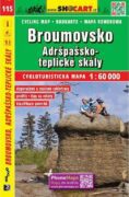SC 115 Broumovsko, Adršpašsko-teplické skály 1:60 000