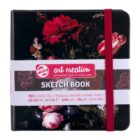 Skicák Art Creation v pevné vazbě Flowers 12x12, 140g