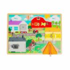 Bigjigs Toys Motorická deska každodenních dovedností