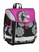 Bagmaster Školní aktovka pro prvňáčky LIM 9 A PINK/BLACK/WHITE