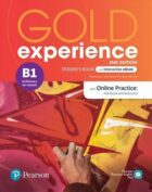Gold Experience B1 Student´s Book with Interactive eBook, Online Practice, Digital Resources and Mob