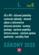 Zákony I B/2025 – účtovné zákony