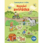 Knížka samolepková Domácí zvířátka