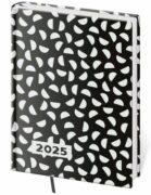 Denní diář 2025 B6 Vario Lyra B&W