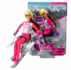 Barbie zimní sporty panenka HCN30 - Para alpine skier