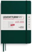 Weekly Planner & Notebook 2026 Medium (A5) 18 Months Forest Green