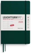 Weekly Planner 2026 Medium (A5) Forest Green