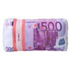 3D polštář Bankovky 500€