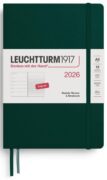 Weekly Planner & Notebook 2026 Medium (A5) Forest Green