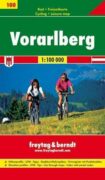 RK 100 Vorarlberg 1:100 000 / cyklomapa