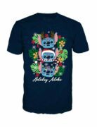 Funko Pop! Tee: Stitch/Holiday Stitch M