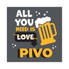 Pánské tričko - All you need is pivo, vel. XXL