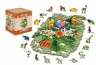 Wooden City Puzzle Tropičtí ptáci, dřevěné, 300 dílků