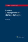 Imunita a neodpovědnost členů parlamentu (e-kniha)