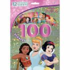 Princezny - 100 samolepek s omalovánkovými listy