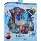 Frozen Pohádkový příběh malé panenky- Anna a Elsa s kamarády HLX