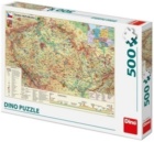 Puzzle 500 Mapa České republiky