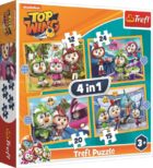 Trefl Puzzle Top Wing - Akademie 4v1 (12,15,20,24 dílků)