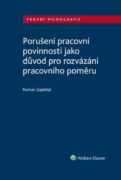 Porušení pracovní povinnosti jako důvod pro rozvázání pracovního poměru (e-kniha)