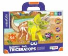 MierEdu Magnetická tabulka Dinosauři - Triceratops