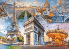 Puzzle Víkend v Paříži 2000 dílků