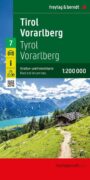 Tyrolsko - Vorarlbersko 1:200 000 / automapa + mapa pro volný čas