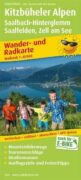 Kitzbühelské Alpy, Saalbach-Hinterglemm, Saalfelden-Zell am See 1:35 000 / turistická a cykloturisti