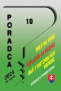 Poradca 10/2024 Zákon o miestnych daniach a miestnom poplatku za komunálne odpad