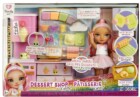 Rainbow High Sada s malou sestřičkou – cukrárna