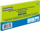 Samolepicí bloček 127 x 76 mm - neonově zelený 100 listů
